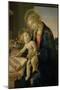 The Virgin Teaching the Infant Jesus to Read-Sandro Botticelli-Mounted Giclee Print
