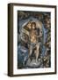 The Virgin Trying to Intercede with Christ-Michelangelo Buonarroti-Framed Giclee Print