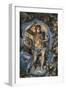 The Virgin Trying to Intercede with Christ-Michelangelo Buonarroti-Framed Giclee Print