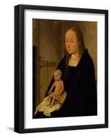The Virgin with Child, Detail from Adoration of the Magi, 1510-Hieronymus Bosch-Framed Giclee Print