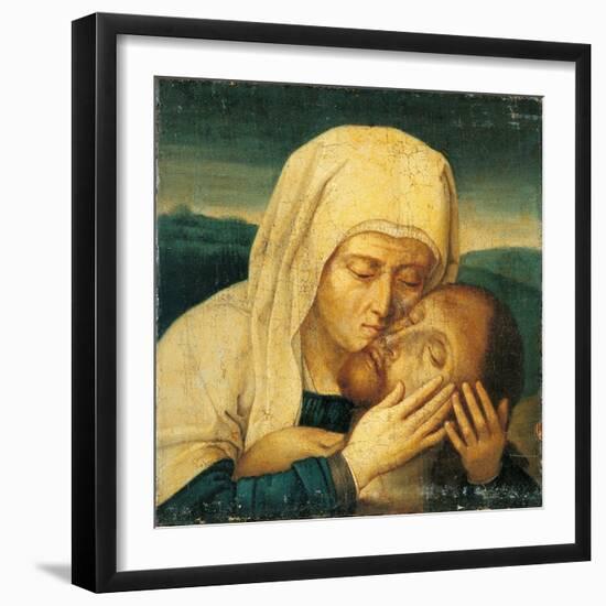 The Virgin with Dead Christ-null-Framed Giclee Print