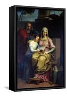 The Virgin with Saints Anne and Joachim, 1840-Peter Jackson-Framed Stretched Canvas