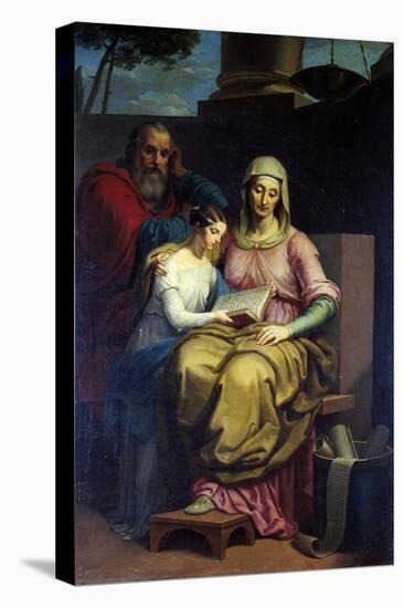 The Virgin with Saints Anne and Joachim, 1840-Peter Jackson-Stretched Canvas