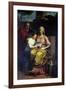 The Virgin with Saints Anne and Joachim, 1840-Peter Jackson-Framed Giclee Print