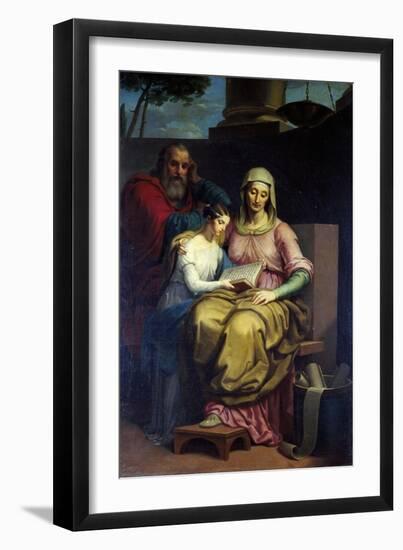 The Virgin with Saints Anne and Joachim, 1840-Peter Jackson-Framed Giclee Print