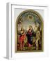 The Virgin with Saints Sebastian and John the Baptist-Timoteo Viti-Framed Giclee Print