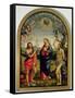 The Virgin with Saints Sebastian and John the Baptist-Timoteo Viti-Framed Stretched Canvas