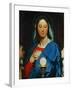 The Virgin with the Eucharist, 1866-Jean-Auguste-Dominique Ingres-Framed Giclee Print