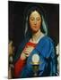 The Virgin with the Eucharist, 1866-Jean-Auguste-Dominique Ingres-Mounted Giclee Print