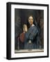 The Virgin with the Host-Jean-Auguste-Dominique Ingres-Framed Art Print