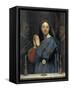 The Virgin with the Host-Jean-Auguste-Dominique Ingres-Framed Stretched Canvas