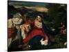 The Virgin with the Rabbit-Titian (Tiziano Vecelli)-Stretched Canvas