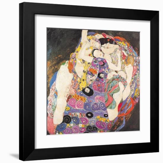 The Virgin-Gustav Klimt-Framed Art Print