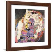 The Virgin-Gustav Klimt-Framed Art Print