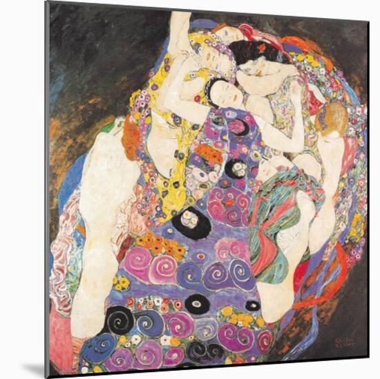 The Virgin-Gustav Klimt-Mounted Art Print