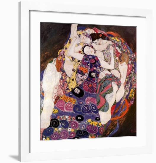 The Virgin-Gustav Klimt-Framed Art Print