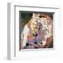 The Virgin-Gustav Klimt-Framed Art Print