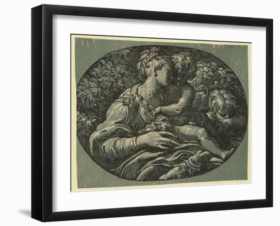 The Virgin-Parmigianino-Framed Giclee Print