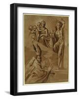 The Virgin-Ugo da Carpi-Framed Giclee Print