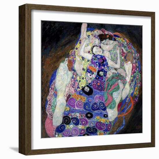 The Virgin-Gustav Klimt-Framed Art Print