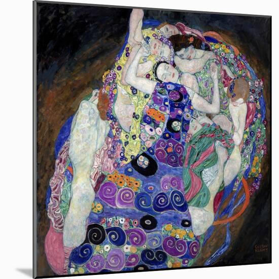 The Virgin-Gustav Klimt-Mounted Art Print