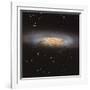 The Virgo Cluster Galaxy NGC 4522-null-Framed Photographic Print