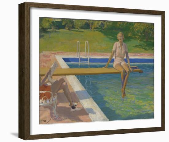 The Viscountess Castlerosse, Palm Springs-Sir John Lavery-Framed Giclee Print