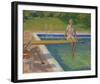 The Viscountess Castlerosse, Palm Springs-Sir John Lavery-Framed Giclee Print