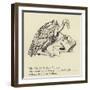 The Visibly Vicious Vulture-Edward Lear-Framed Giclee Print