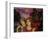 The Vision, 1914 (Oil on Canvas)-Evelyn De Morgan-Framed Giclee Print