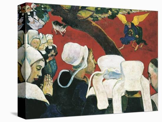 The Vision after the Sermon-Paul Gauguin-Stretched Canvas