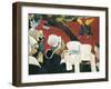 The Vision after the Sermon-Paul Gauguin-Framed Art Print