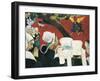 The Vision after the Sermon-Paul Gauguin-Framed Art Print