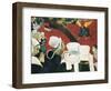 The Vision after the Sermon-Paul Gauguin-Framed Art Print