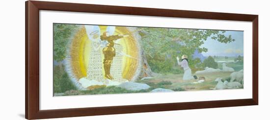 The Vision and Inspiration, from Joan of Arc Series A, 1911-Louis Maurice Boutet De Monvel-Framed Giclee Print