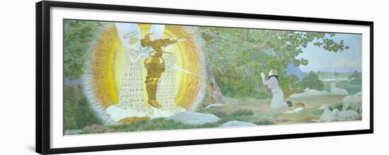 The Vision and Inspiration, from Joan of Arc Series A, 1911-Louis Maurice Boutet De Monvel-Framed Giclee Print