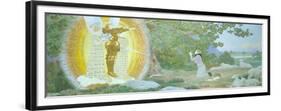 The Vision and Inspiration, from Joan of Arc Series A, 1911-Louis Maurice Boutet De Monvel-Framed Giclee Print