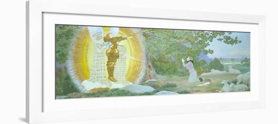 The Vision and Inspiration, from Joan of Arc Series A, 1911-Louis Maurice Boutet De Monvel-Framed Giclee Print