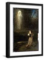 The Vision at the Martyr's Well-George Henry Boughton-Framed Giclee Print