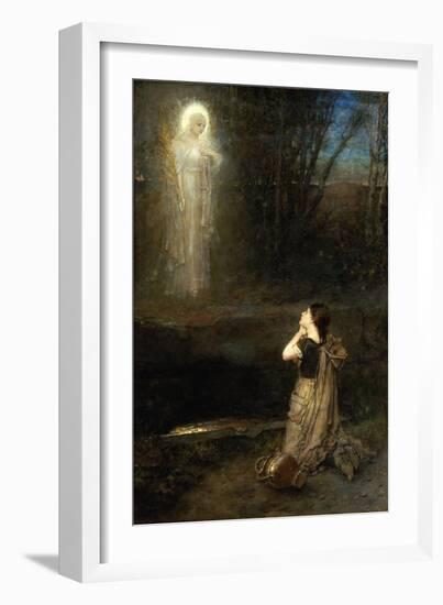 The Vision at the Martyr's Well-George Henry Boughton-Framed Giclee Print