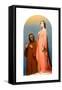 The Vision: Dante and Beatrice, 1846-Ary Scheffer-Framed Stretched Canvas