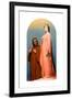 The Vision: Dante and Beatrice, 1846-Ary Scheffer-Framed Giclee Print