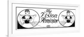 The Vision Feminine-Hill Clarke-Framed Premium Giclee Print