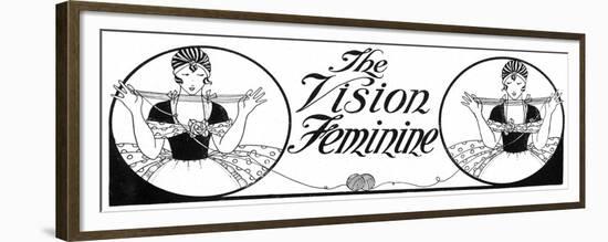 The Vision Feminine-Hill Clarke-Framed Premium Giclee Print