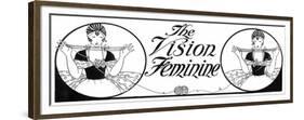 The Vision Feminine-Hill Clarke-Framed Premium Giclee Print