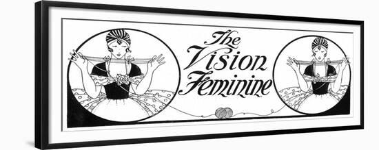 The Vision Feminine-Hill Clarke-Framed Premium Giclee Print