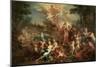 The Vision of Aeneas in the Elysian Fields-Sebastiano Conca-Mounted Giclee Print