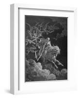 The Vision of Death, Engraved by Heliodore Joseph Pisan (1822-90) C.1868-Gustave Doré-Framed Giclee Print