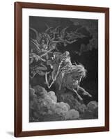 The Vision of Death, Engraved by Heliodore Joseph Pisan (1822-90) C.1868-Gustave Doré-Framed Giclee Print