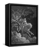 The Vision of Death, Engraved by Heliodore Joseph Pisan (1822-90) C.1868-Gustave Doré-Framed Stretched Canvas